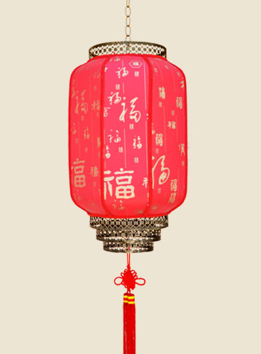 仿羊皮宮燈（長）